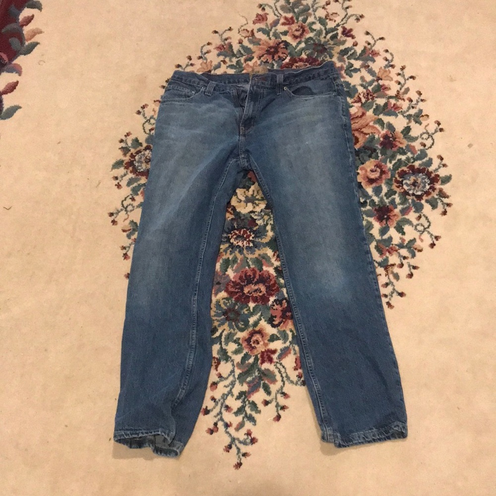 Boot Cut Blue Jeans